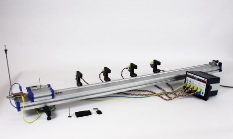 Forta de frecare independentă de viteză / dependentă de viteză (amortizare curent turbionar) cu Demo-Track și Timer 4-4 P1198105	