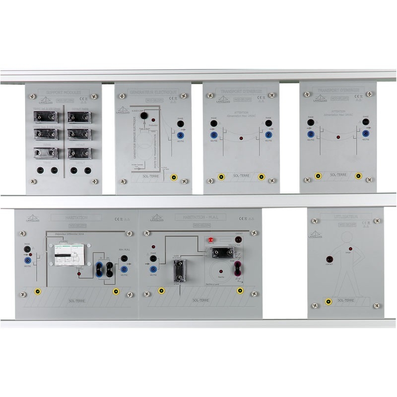 QUICK-H Set de componente QUICK-ELEC pentru studiul rolului impamantarii 