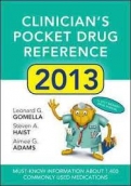 CLINICIANS POCKET DRUG REFERENCE 2013