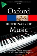 The Oxford Dictionary of Music <b>*OFERTA* </b> 