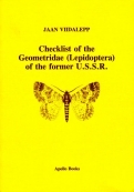 Check List of the Geometridae of the former U.S.S.R.